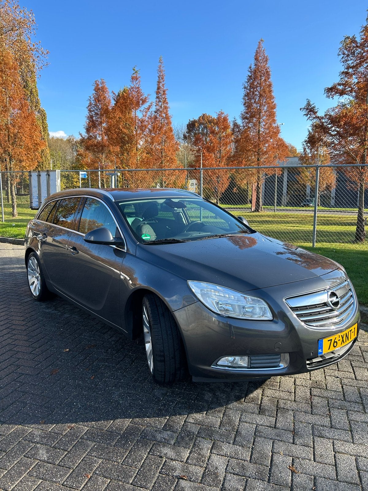 Opel Insignia 1.4 Turbo 103KW Sports Tourer 2012 Grijs, Auto's, Opel, 4 cilinders, Origineel Nederlands, Handgeschakeld, 1364 cc