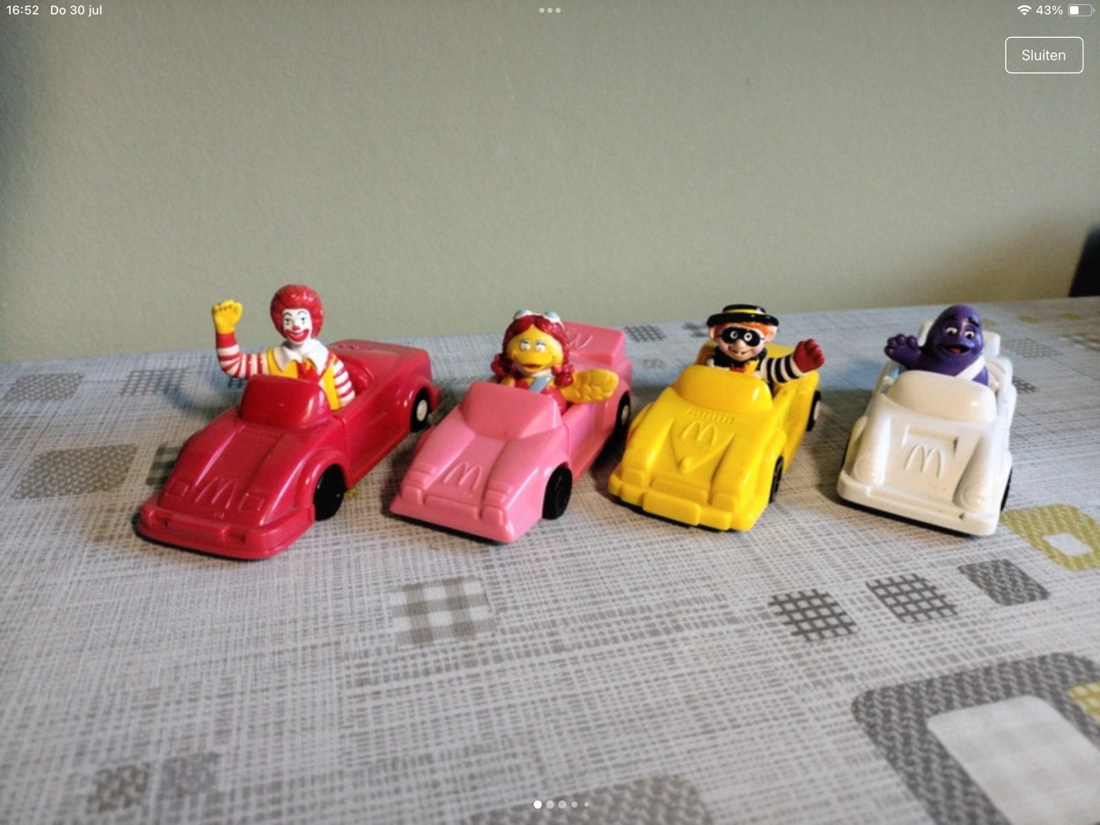 Unieke McDonald's limousine set - KIKA, Ophalen of Verzenden, Zo goed als nieuw