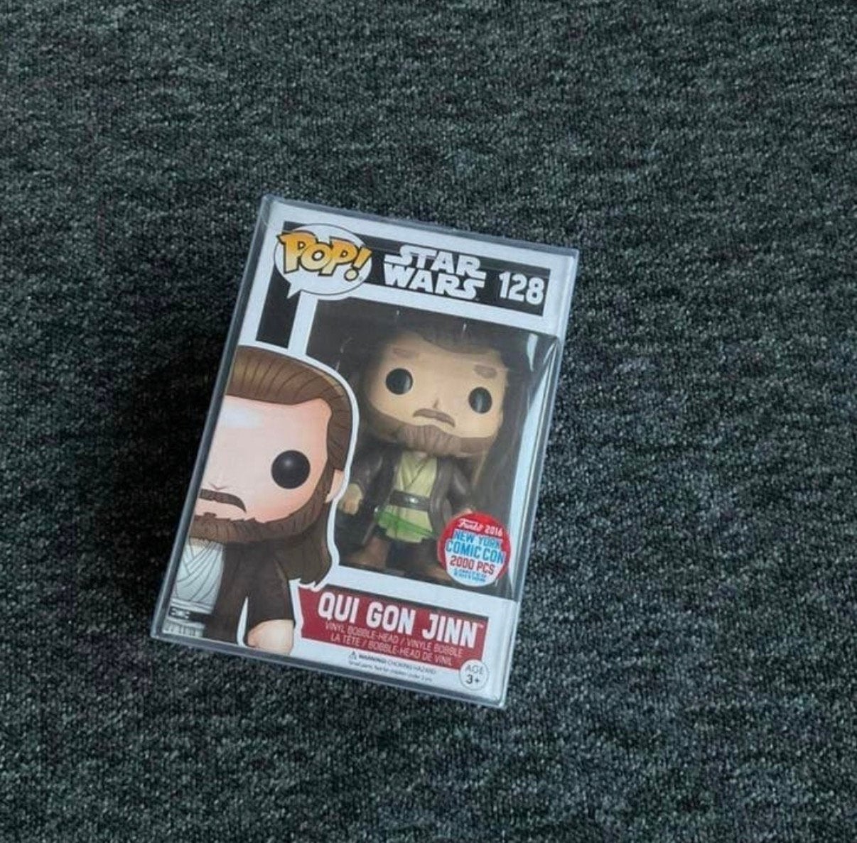 Qui Gon Jinn Funko Pop 128 Limited Edition, Ophalen, Zo goed als nieuw