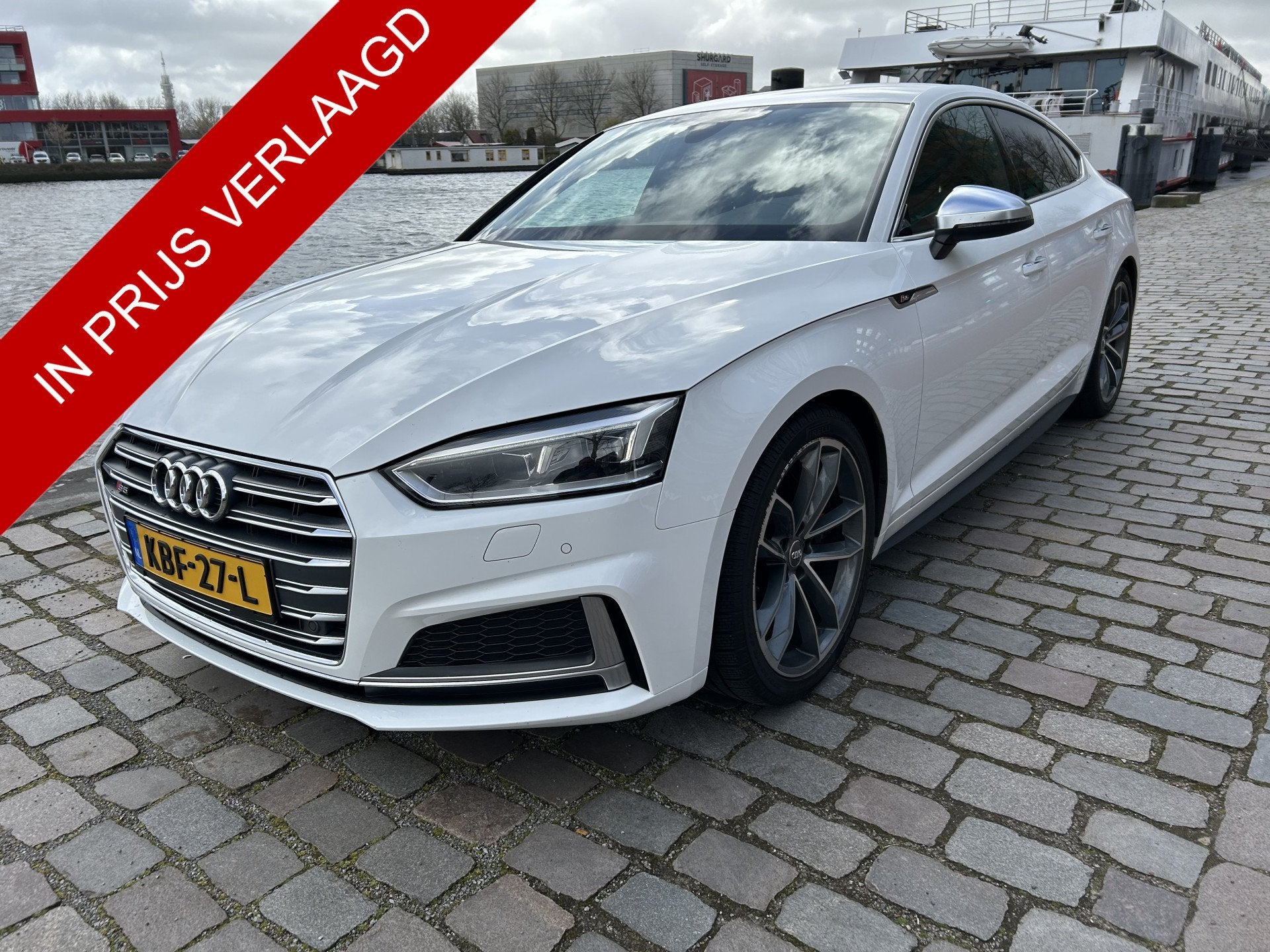 Audi S5 Sportback 3.0 TFSI S5 quattro Pro Line Plus keurige, Gebruikt, 2995 cc, Wit, Bedrijf