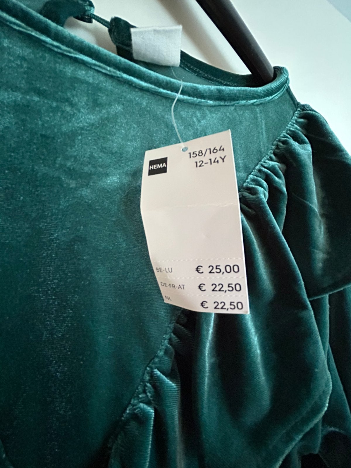Shirt, nieuw, maat 158/164, groen, Kinderen en Baby's, Ophalen of Verzenden, Nieuw, Meisje, Shirt of Longsleeve