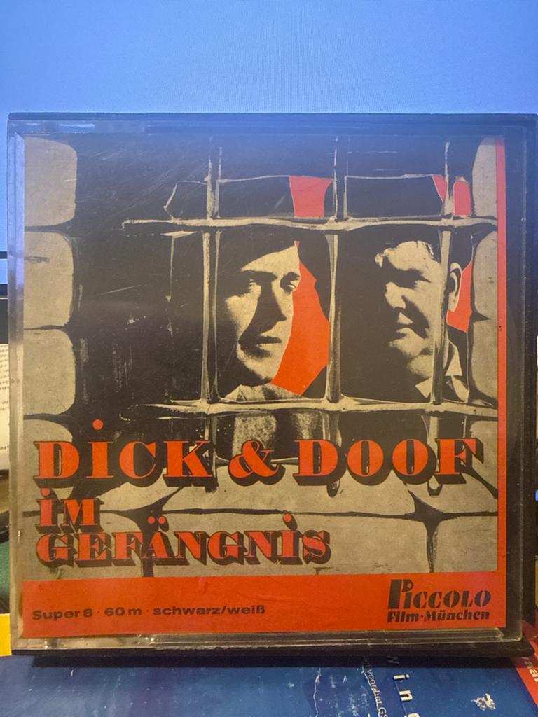 Dick & Doof in de Gevangenis - Super 8 film (Zwart/Wit), Ophalen, 8mm film