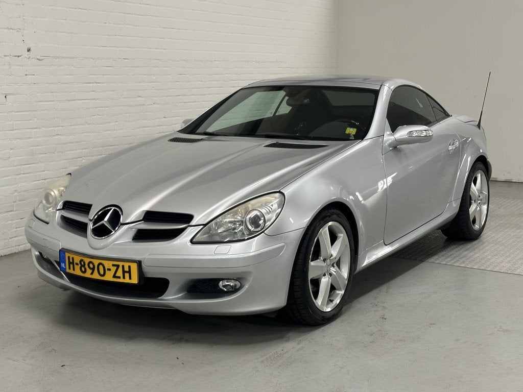 Mercedes-Benz SLK 200 K. CLIMA / LEER / ELK.PAKET (bj 2004), Automaat, Achterwielaandrijving, Gebruikt, 4 cilinders