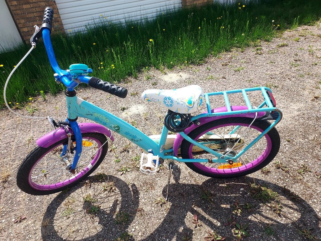 Fiets 18 inch, Ophalen, Terugtraprem, Gebruikt, Handrem