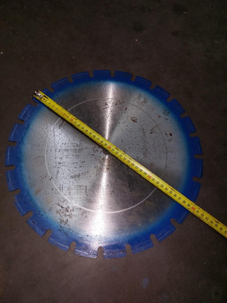Te koop diamant zaagblad 400 mm beton,, Doe-het-zelf en Verbouw, Gereedschap | Zaagmachines, Ophalen of Verzenden, 1200 watt of meer