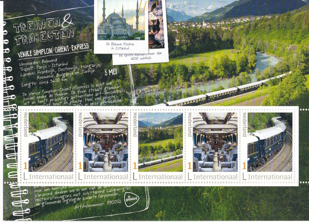 Treinen & Trajecten – Venice Simplon - MNH, Verzenden, Na 1940, Postfris