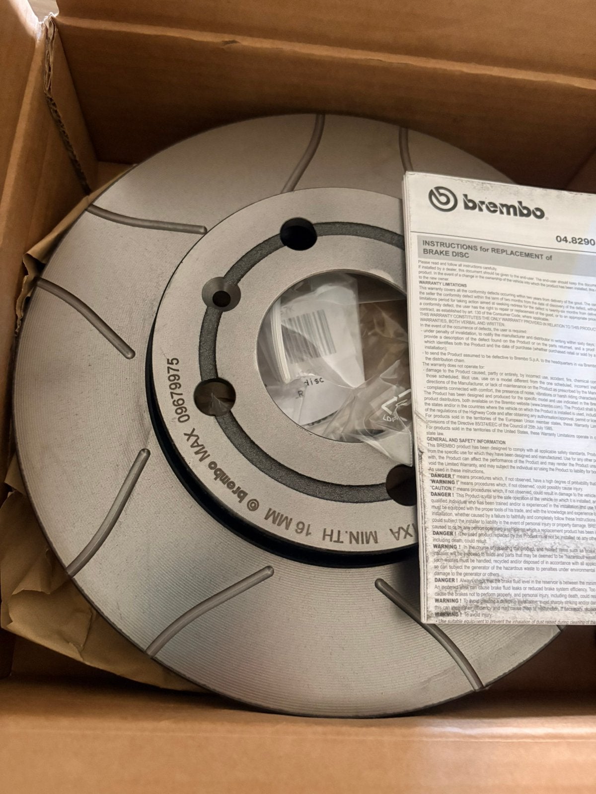 Nieuwe set Brembo Max remmen te koop, Ophalen, Nieuw, Seat