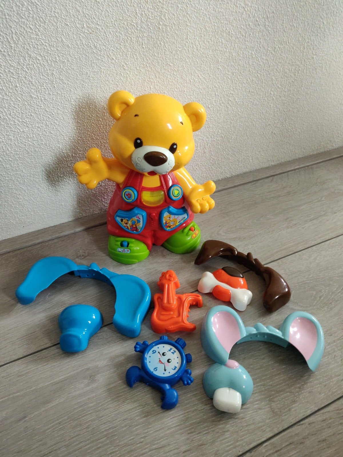 Baby Clementoni interactieve beer met accessoires, Ophalen of Verzenden, Zo goed als nieuw, Overige typen, Met geluid