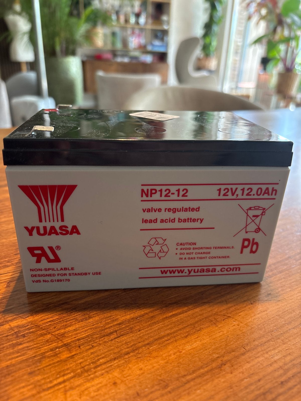 Yuasa NP12-12 Loodaccu 12V 12Ah - Nieuw, Ophalen of Verzenden, Nieuw