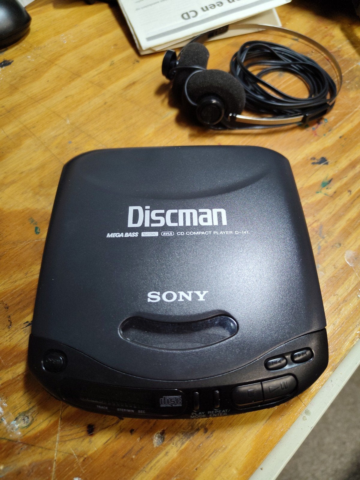 Sony discman D-141, Ophalen of Verzenden, Discman