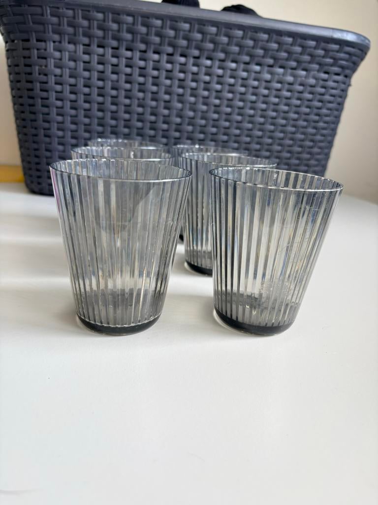 Camping glazen / Drinkglazen, Ophalen of Verzenden, Gebruikt