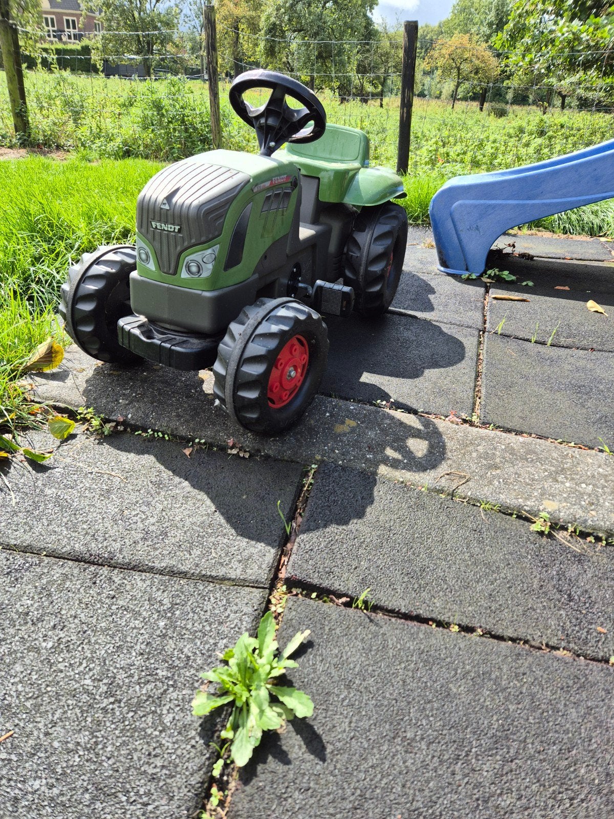 fendt tractor met kar, Ophalen, Zo goed als nieuw