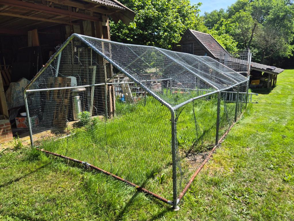 grote ren 6x3 meter, Ophalen, Gebruikt, Kippenhok of Kippenren