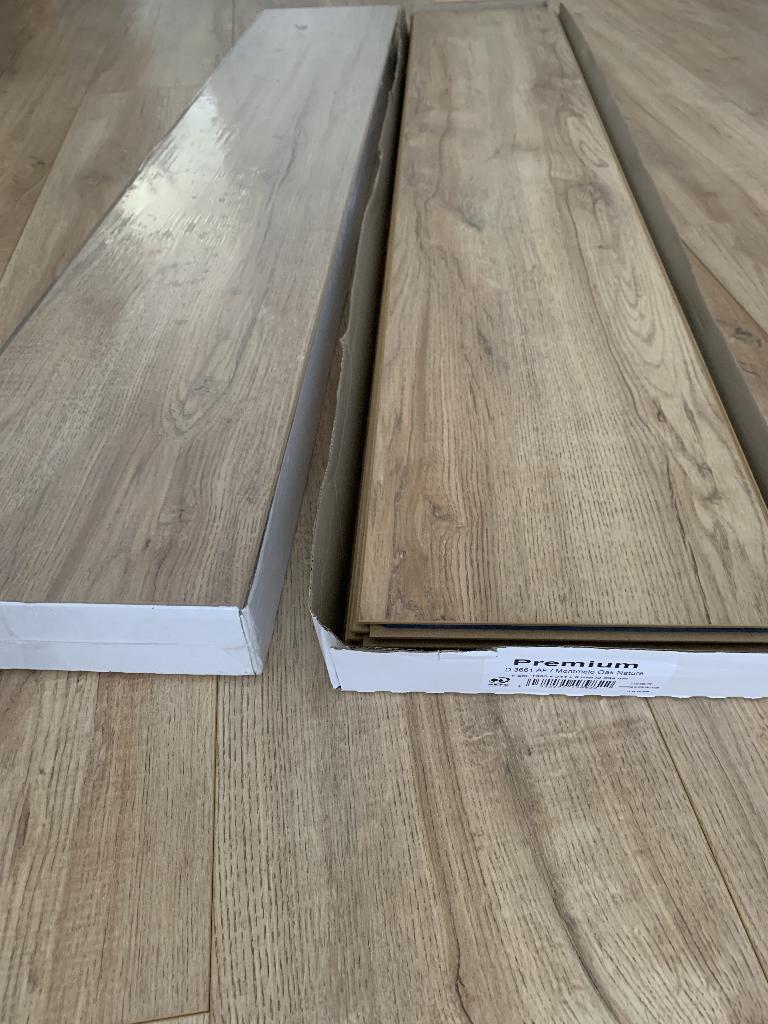 Laminaat Premium Montmelo Oak Nature (nieuw), Doe-het-zelf en Verbouw, Ophalen, Overige materialen, 50 tot 150 cm, Nieuw