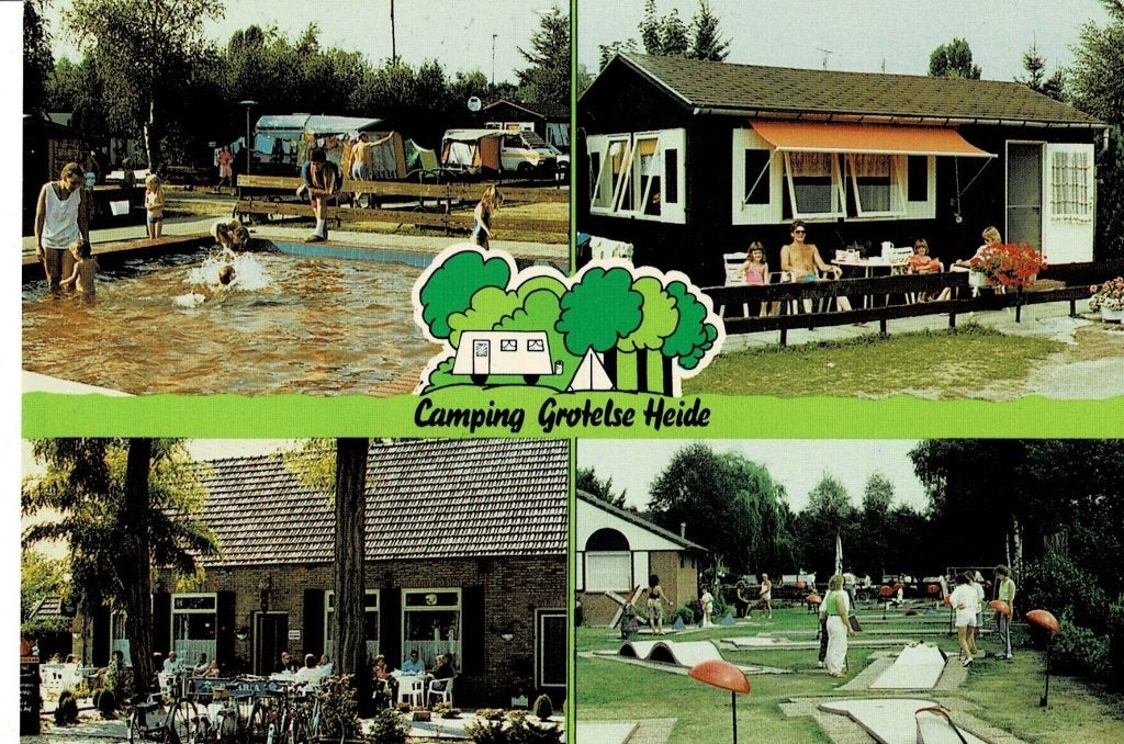 Bakel, camping Grotelse Heide, Ophalen of Verzenden, 1960 tot 1980, Gelopen, Gelderland