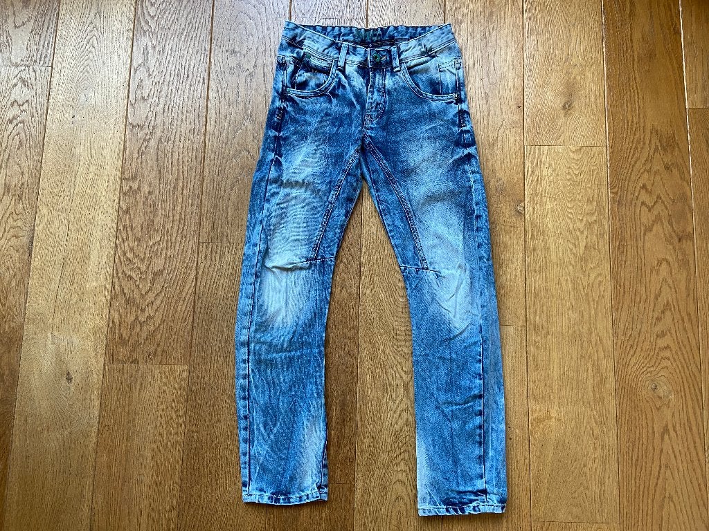 Stoere MTC spijkerbroek / jeans maat 152, Broek, Gebruikt, Ophalen of Verzenden, Jongen