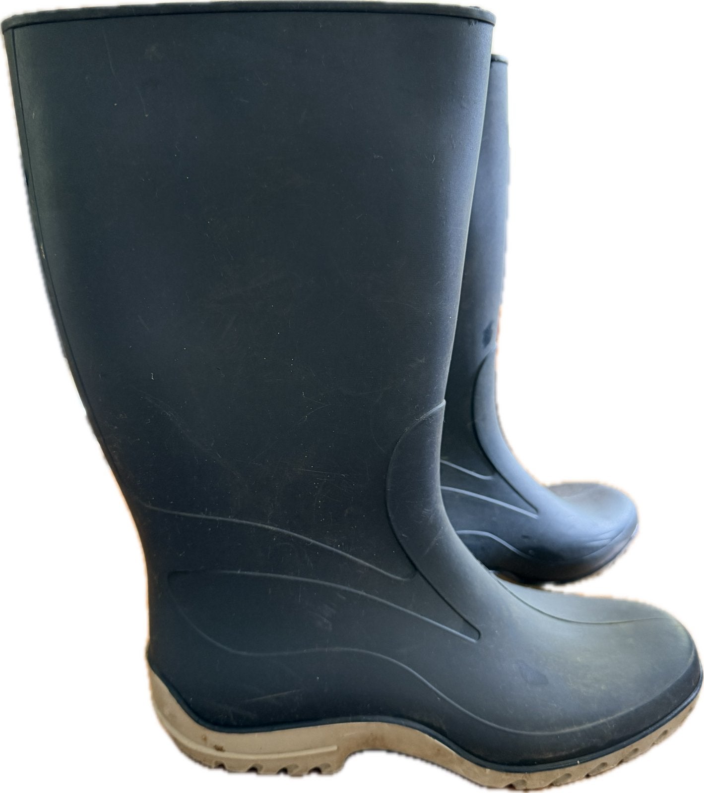 Blauwe regenlaars maat 36, Tuin en Terras, Werkkleding, Ophalen, Gebruikt