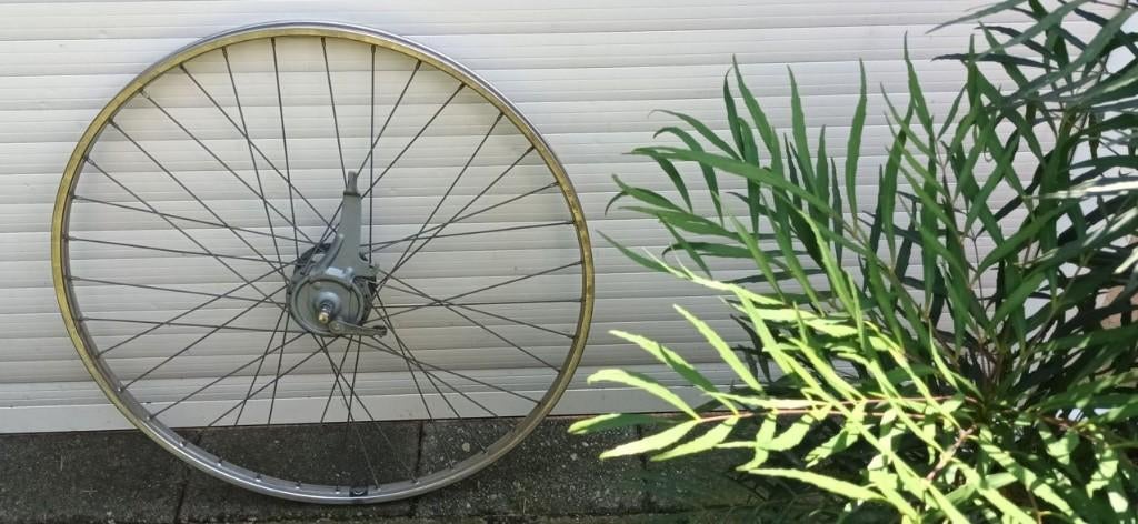 Voorwielen 26 inch, Fietsen en Brommers, Fietsonderdelen, Gebruikt, Wiel, Ophalen