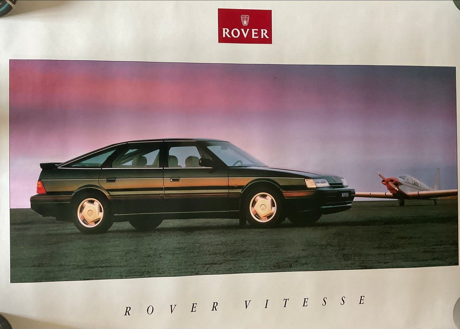 Posters Rover 827 Vitesse - 5 originele posters, Rechthoekig Liggend, Ophalen of Verzenden, Zo goed als nieuw, A1 t/m A3