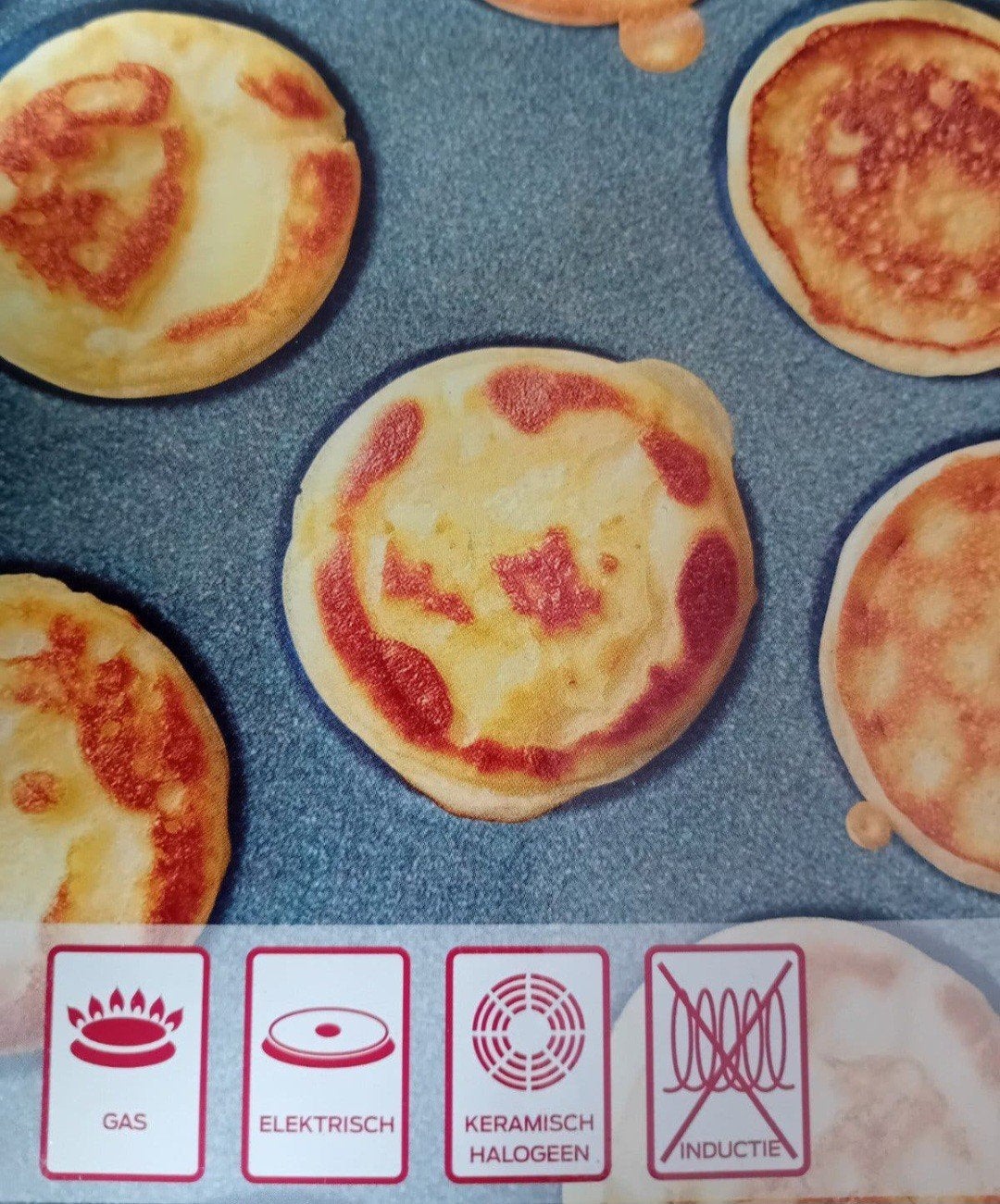 Poffertjes Pan Ø: 25 cm. Geschikt Voor 16 Poffertjes. Nieuw!, Ophalen, Nieuw