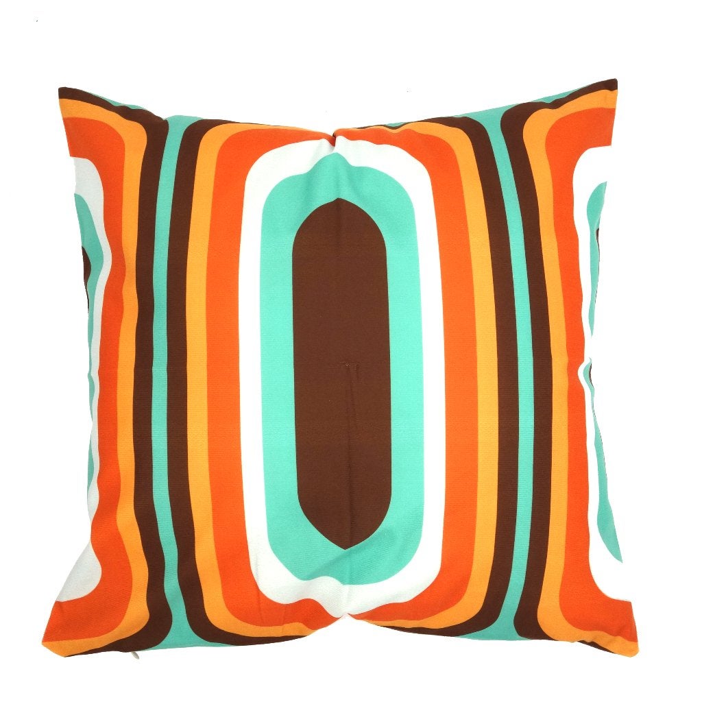 Retro kussenhoes Jessie mint 45 x 45 cm, Dekussenkraam@gmail.com, Verzenden, De kussenkraam, Nieuw