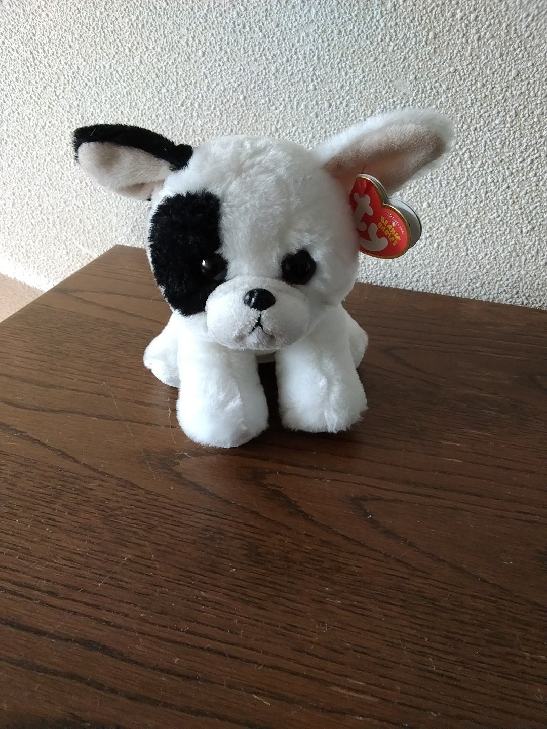 Ty Beanie Babies Collection Marcel de Franse Bulldog, Klein (minder dan 20 cm), Wit, Ty, Hond
