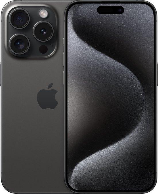 Phone city l Apple iPhone 15 Pro 128GB in ZGAN &met garantie, 128 GB, Zwart, Ophalen of Verzenden, Zo goed als nieuw