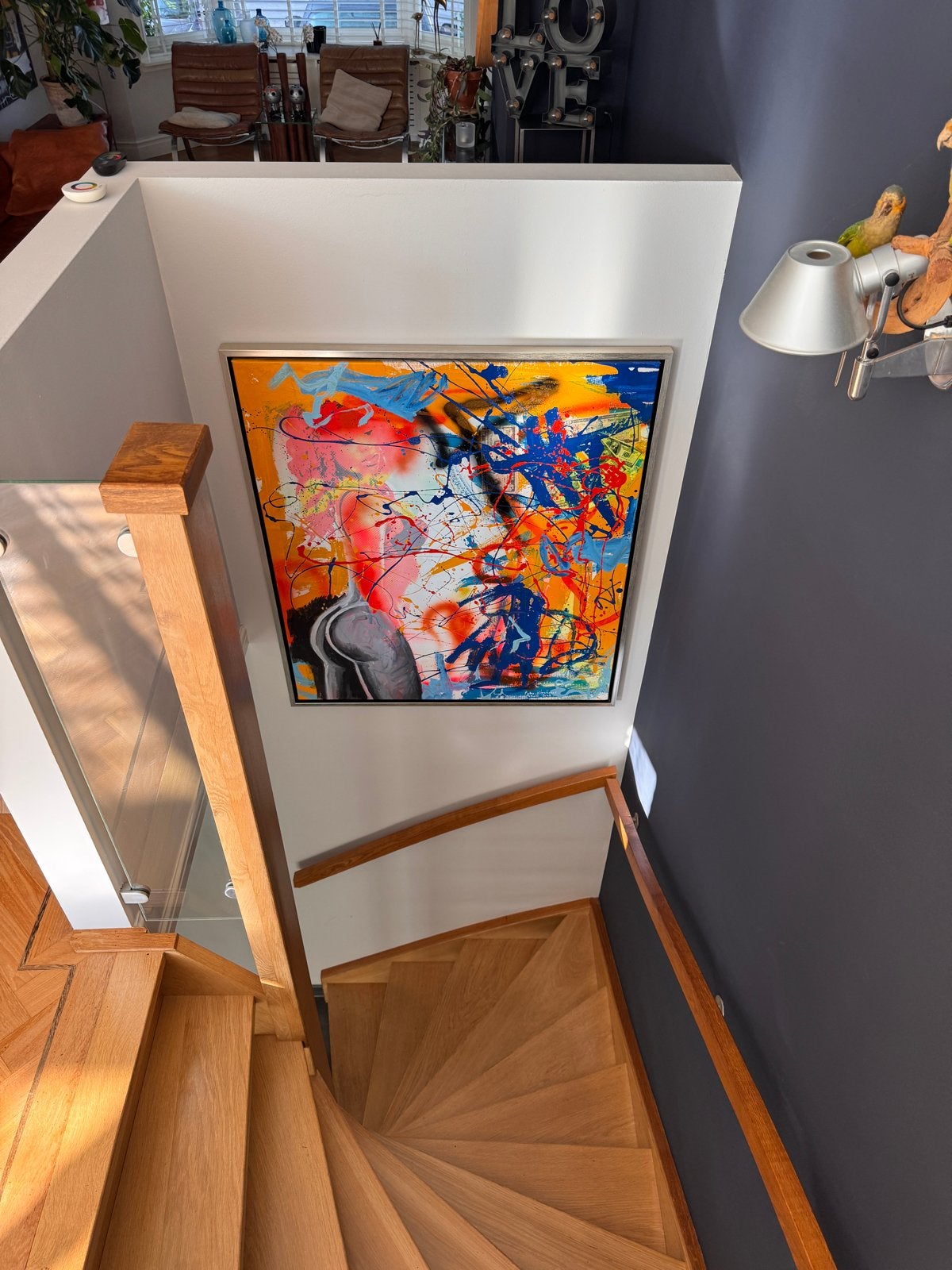 Origineel kunstwerk Peter Klashorst - Gesigneerd, Antiek en Kunst, Ophalen of Verzenden, Gesigneerd, Figuren