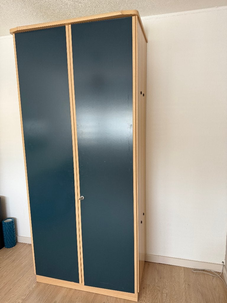 Kledingkast, Huis en Inrichting, Ophalen, 100 tot 150 cm, 200 cm of meer, Eikenhout