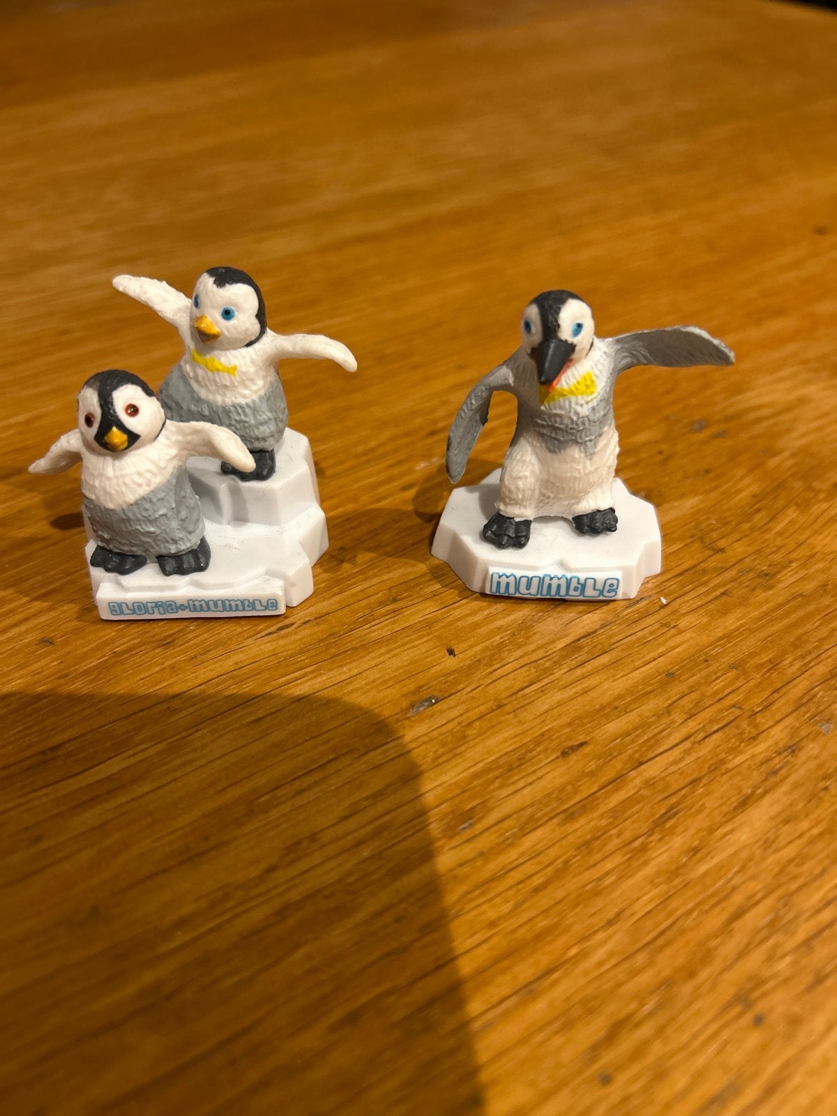 Happy Feet film merchandise - Mumble en Gloria figuren, Ophalen of Verzenden, Zo goed als nieuw