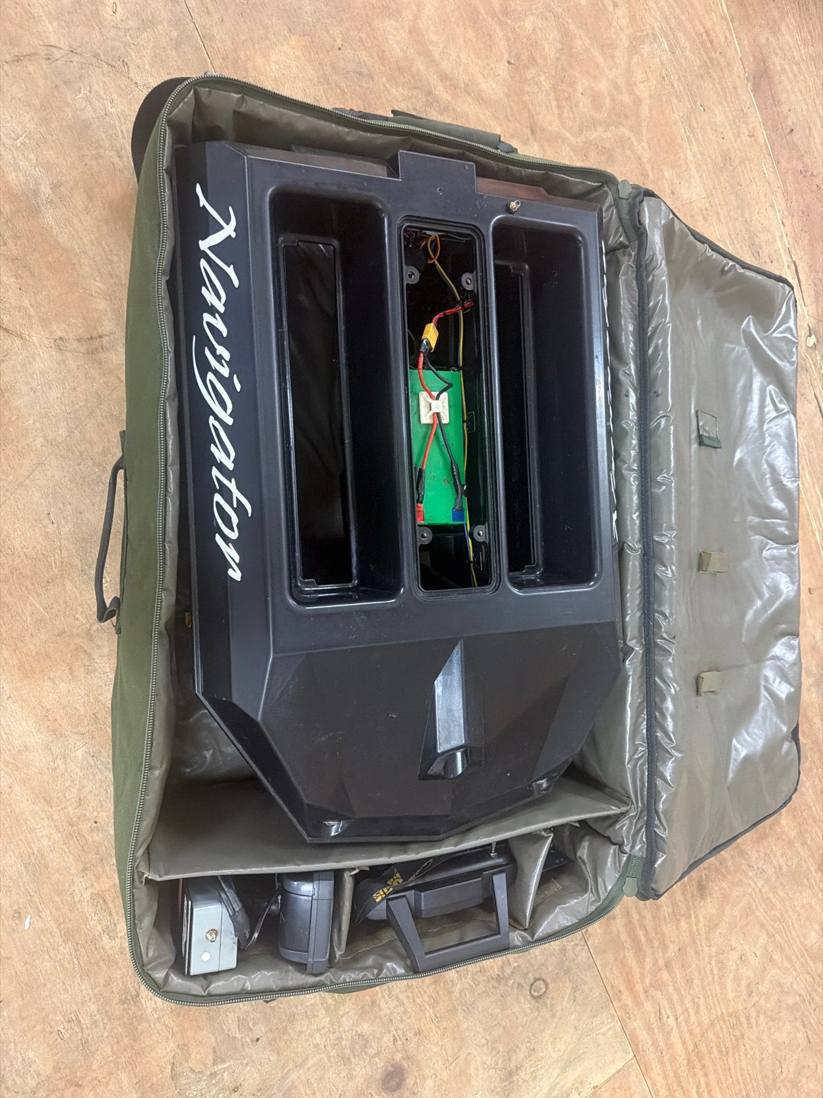 Navigator voerboot met Lowrance Hook 4x Chirp dieptemeter, Ophalen of Verzenden, Gebruikt, Overige typen