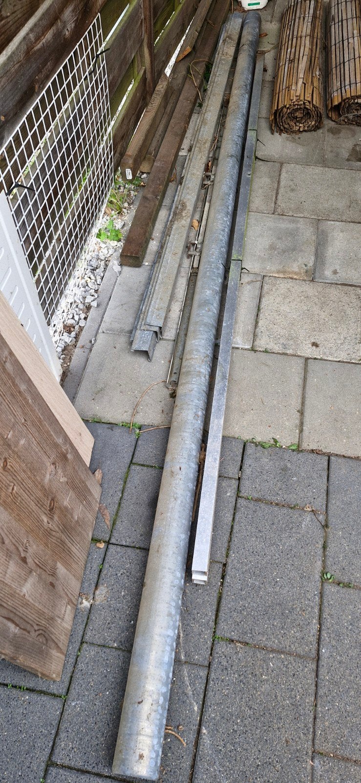 zinken regenpijp 300cm, Doe-het-zelf en Verbouw, Ophalen, Nieuw, Overige metalen