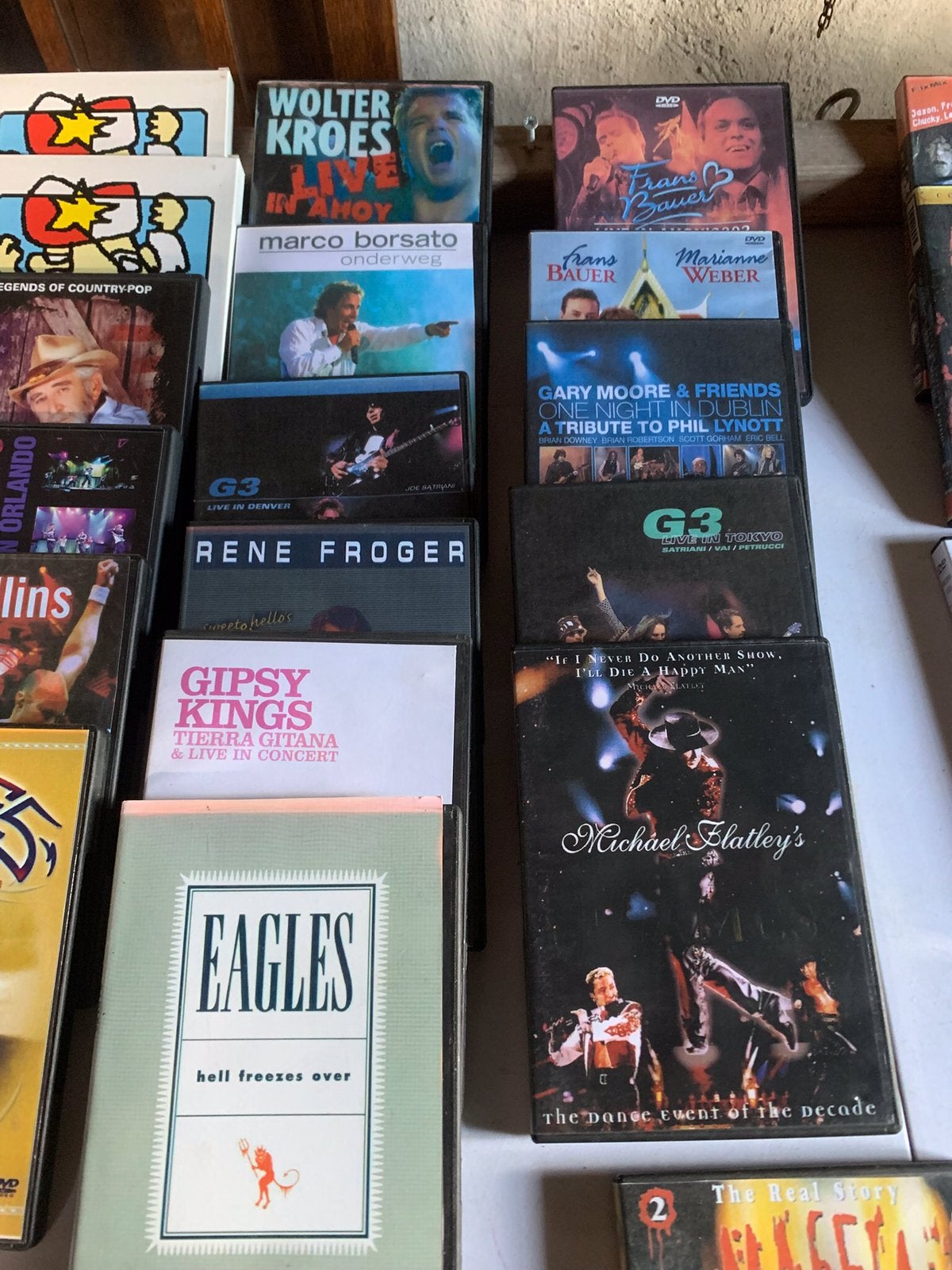 Diverse muziek dvd, Alle leeftijden, Ophalen, Zo goed als nieuw