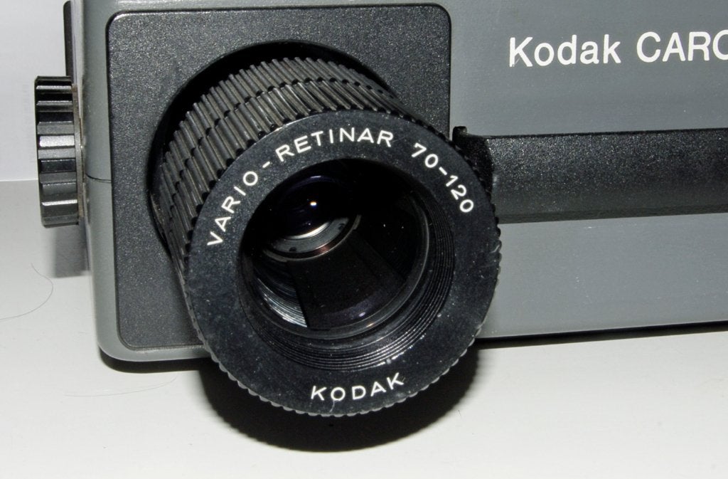 Kodak Vario Retinar zoom 70-120mm projectielens, Ophalen, Gebruikt
