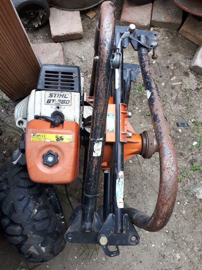 Stihl grondboor bt360. Zeer nette staat, Ophalen, Zo goed als nieuw, Grondboor