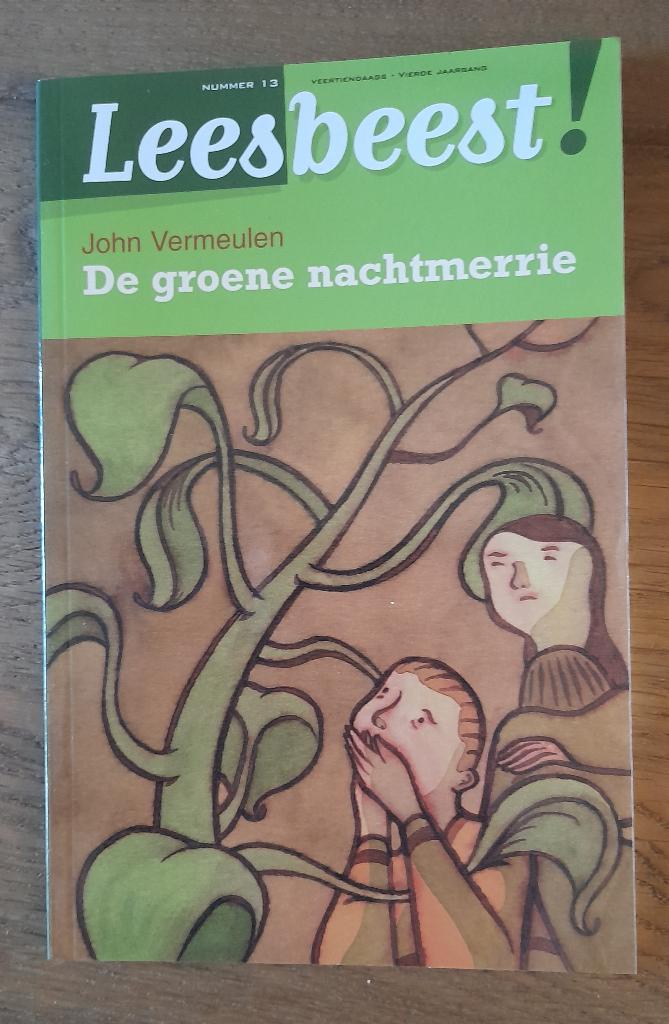 John Vermeulen - De groene nachtmerrie (Leesbeest), Ophalen of Verzenden, Gelezen, Leesbeest, Fictie