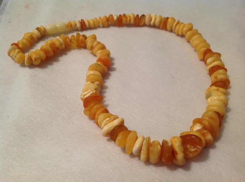 barnsteen collier, Verzenden, Overige materialen, Ketting