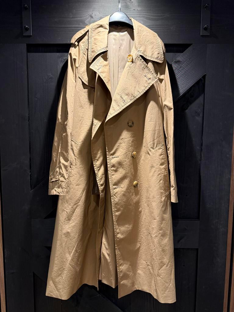 Oscar Jacobson heren beige trenchcoat maat 50, Ophalen of Verzenden, Nieuw, Maat 46/48 (XL) of groter, Beige