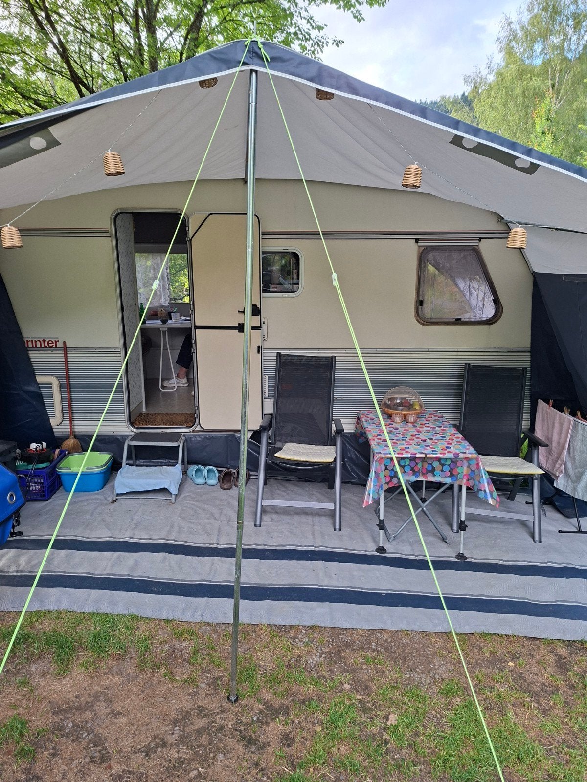 Luifel, Caravans en Kamperen, Ophalen