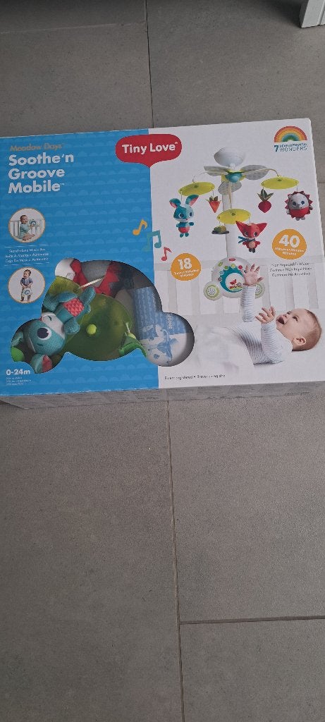 Boxmobiel - 18 melodieën - 40 min compleet, Ophalen of Verzenden, Gebruikt, Mobiel, Met geluid
