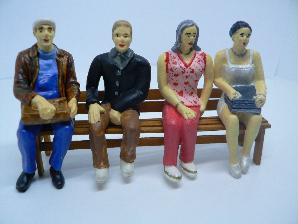 LGB zittende groep van 4 personen 5, Gelijkstroom, Overige typen, Nieuw, Ophalen of Verzenden