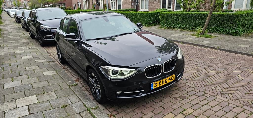 BMW 1-Serie 114I 102pk 5DR 2013 Zwart NAP, 1-Serie, Euro 5, Achterwielaandrijving, Zwart