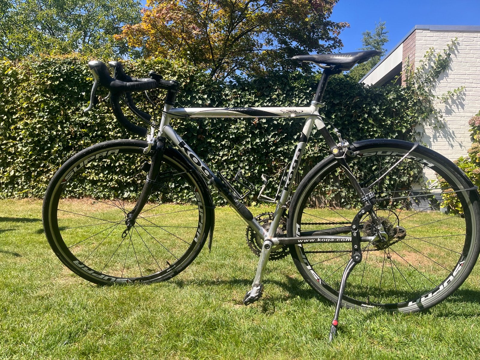 Koga racefiets - 80 cm zadelpen hoogte - Opknapbeurt nodig, Fietsen en Brommers, Fietsen | Racefietsen, 65 cm of meer, Ophalen