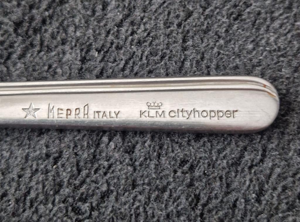 KLM Cityhopper (boter)mesje (Mepra Italy), Ophalen of Verzenden, Overige typen