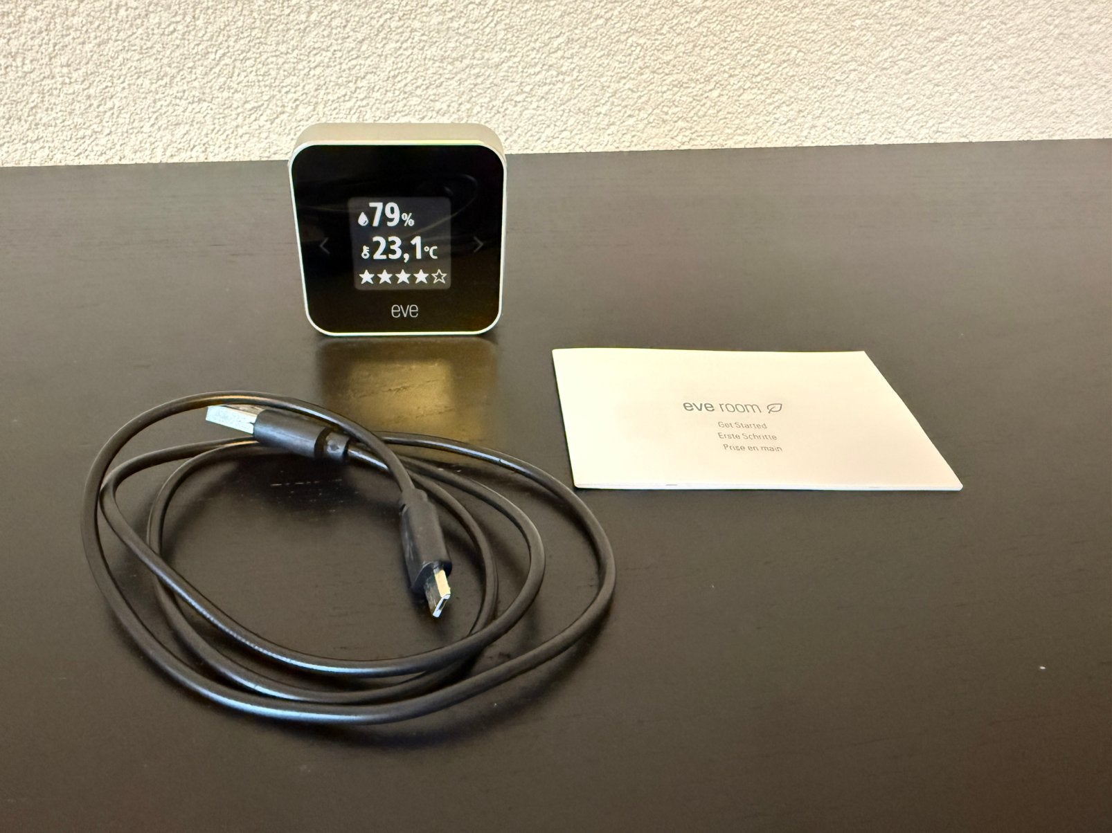 Eve Room sensor, Ophalen of Verzenden, Gebruikt, Weerstation