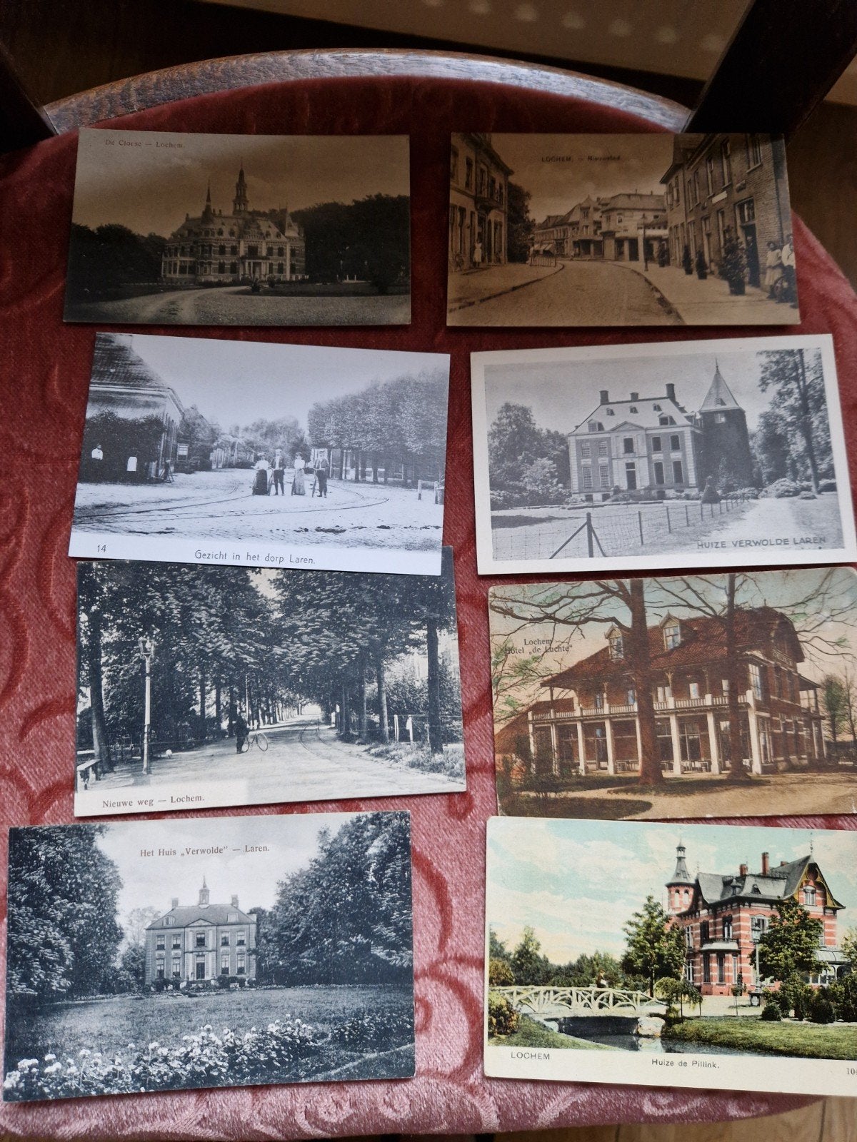 Oude ansichtkaarten Lochem en Laren (Gelderland), Verzamelen, Ophalen of Verzenden, 1920 tot 1940, Ongelopen, Gelderland