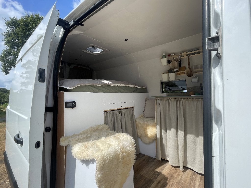 Renault Master camper 2010, zelfbouw, Overige merken, Chemisch toilet, Buscamper of Camperbus, Tot en met 2