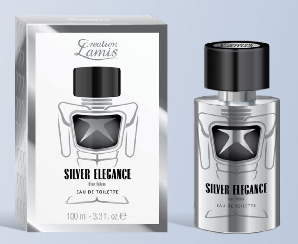 Silver Elegance parfum voor heren 100ml van Creation Lamis, Ophalen of Verzenden, Nieuw