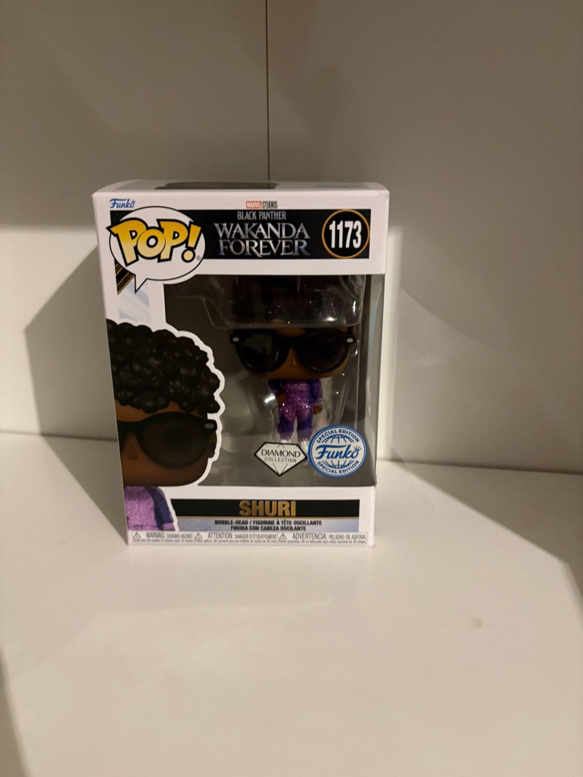 Funko Pop! Shuri #1173 – Diamond Collection, Ophalen of Verzenden, Zo goed als nieuw