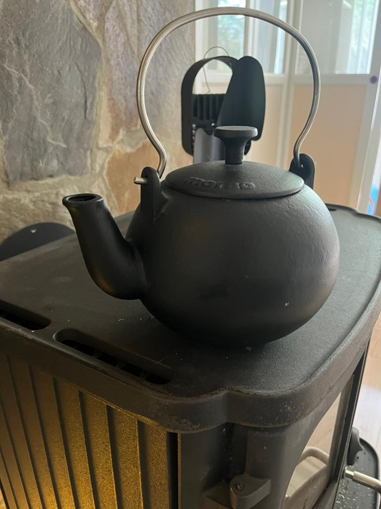Morso gietijzeren theepot, Huis en Inrichting, Ophalen of Verzenden, Zo goed als nieuw